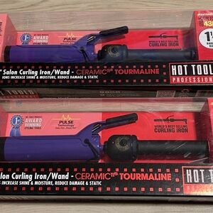 Hot Tools Nano Ceramic Salon Professional Purple Curling Iron